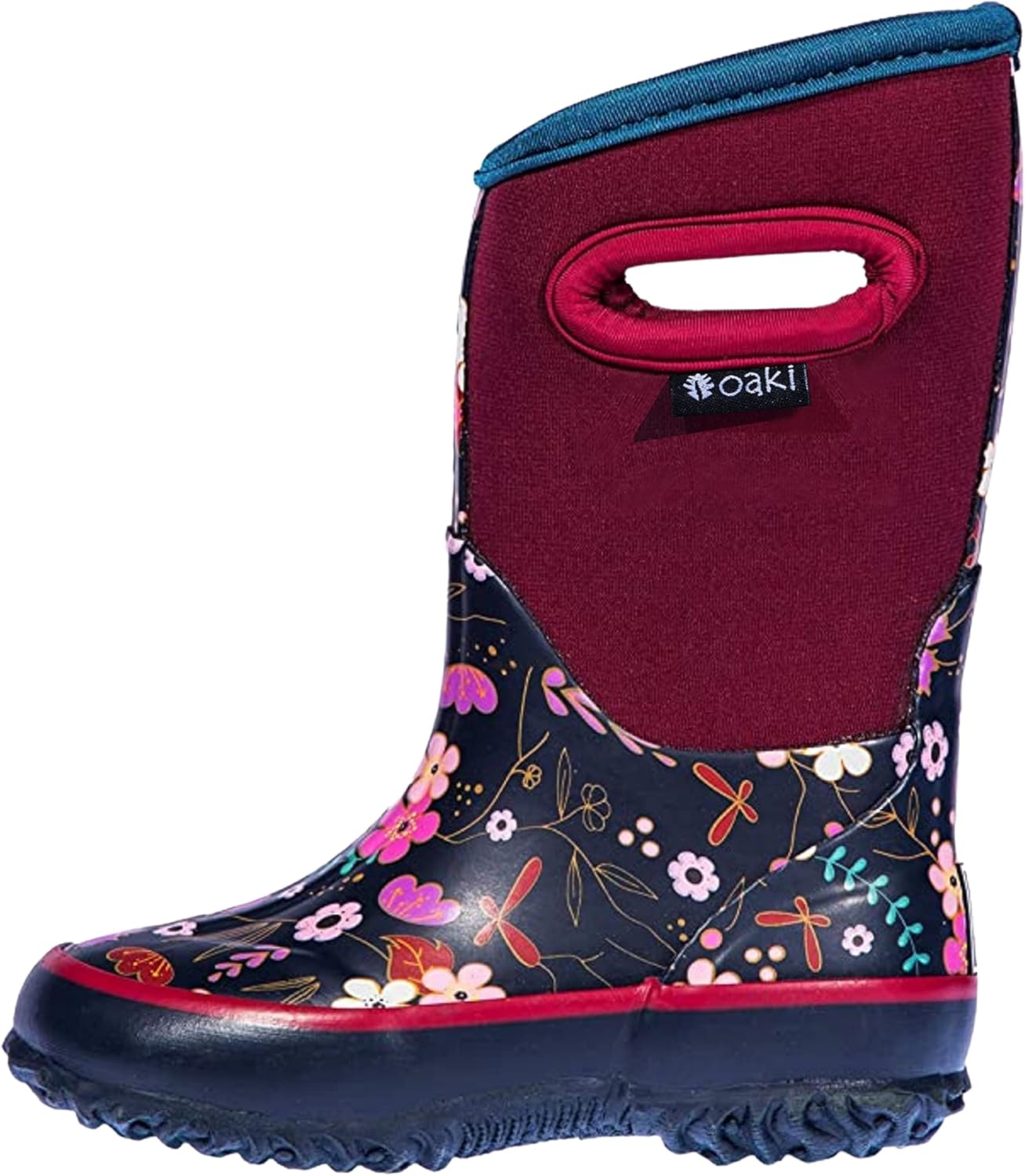 OAKI Kid's Neoprene Rain Boots for All Weather Adventures