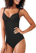 Ultra-Firm Womens Body Shaper with Builtin Underwire Bra - Sculpting