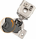 20 Pack 1 1/4in Overlay 105 Degree Soft Close Hinges - Quiet