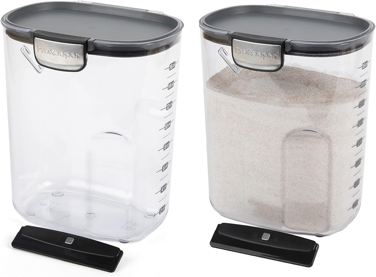 ProKeeper+ Clear Plastic Airtight Food Storage Container Set