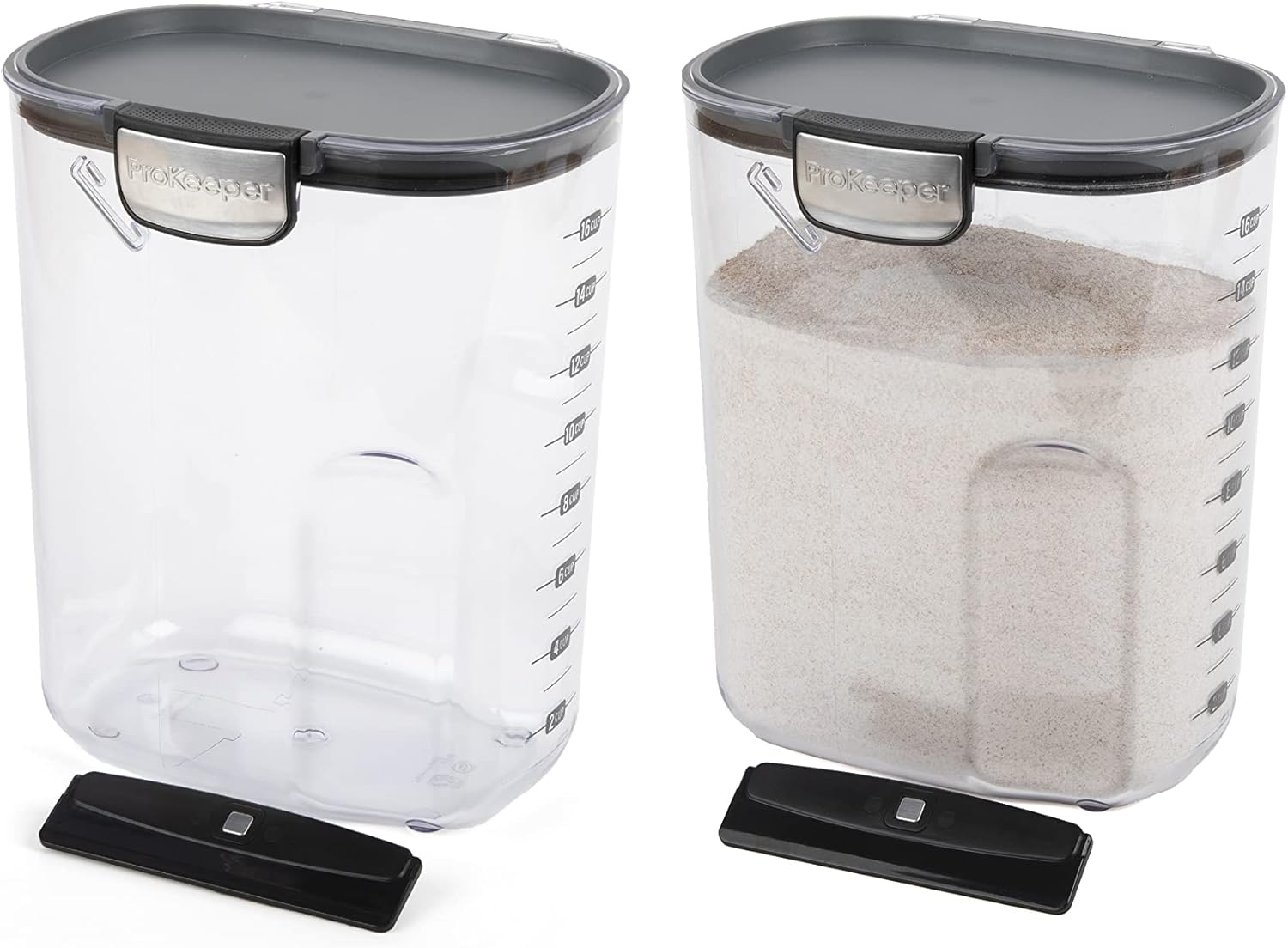 ProKeeper+ Clear Plastic Airtight Food Storage Container Set