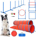 Dog Agility Training Equipment Set - Complete Beginner Agility Kit