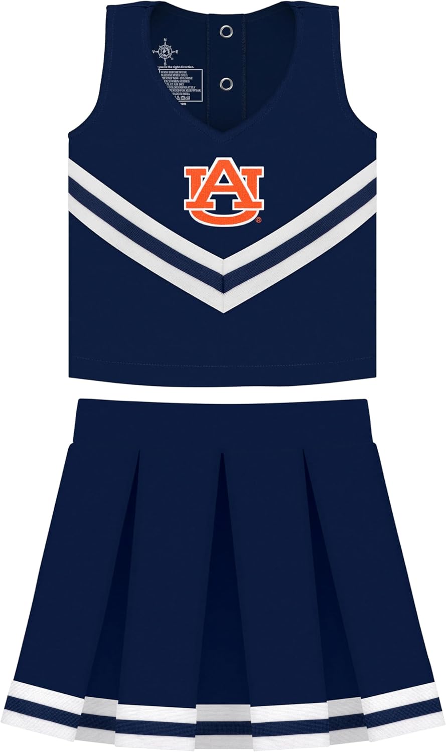 College Baby Youth Cheerleader Dress 3 Piece Set for Little Ones