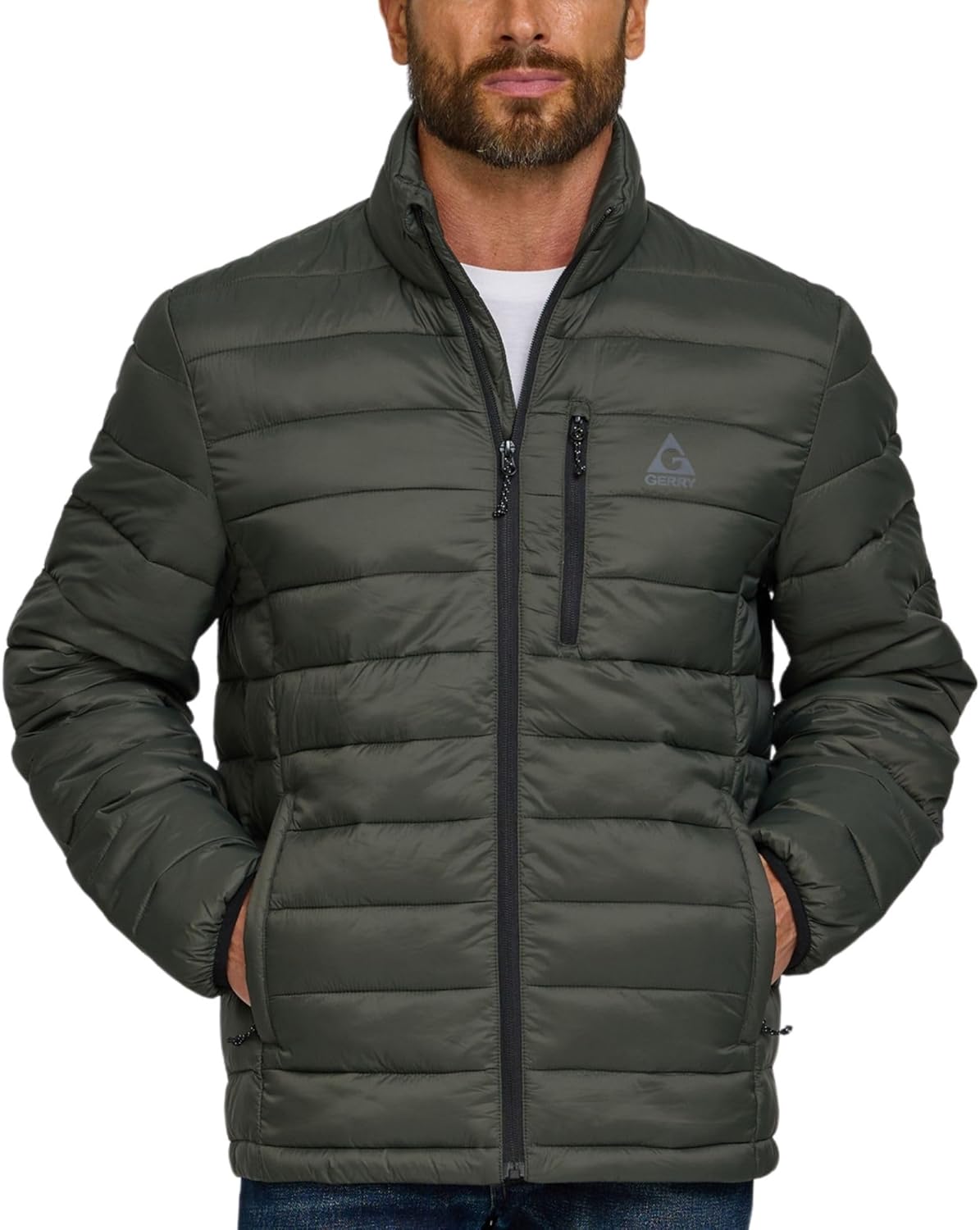Gerry Packable Puffer Jacket Men: Warm Lightweight Winter Wear