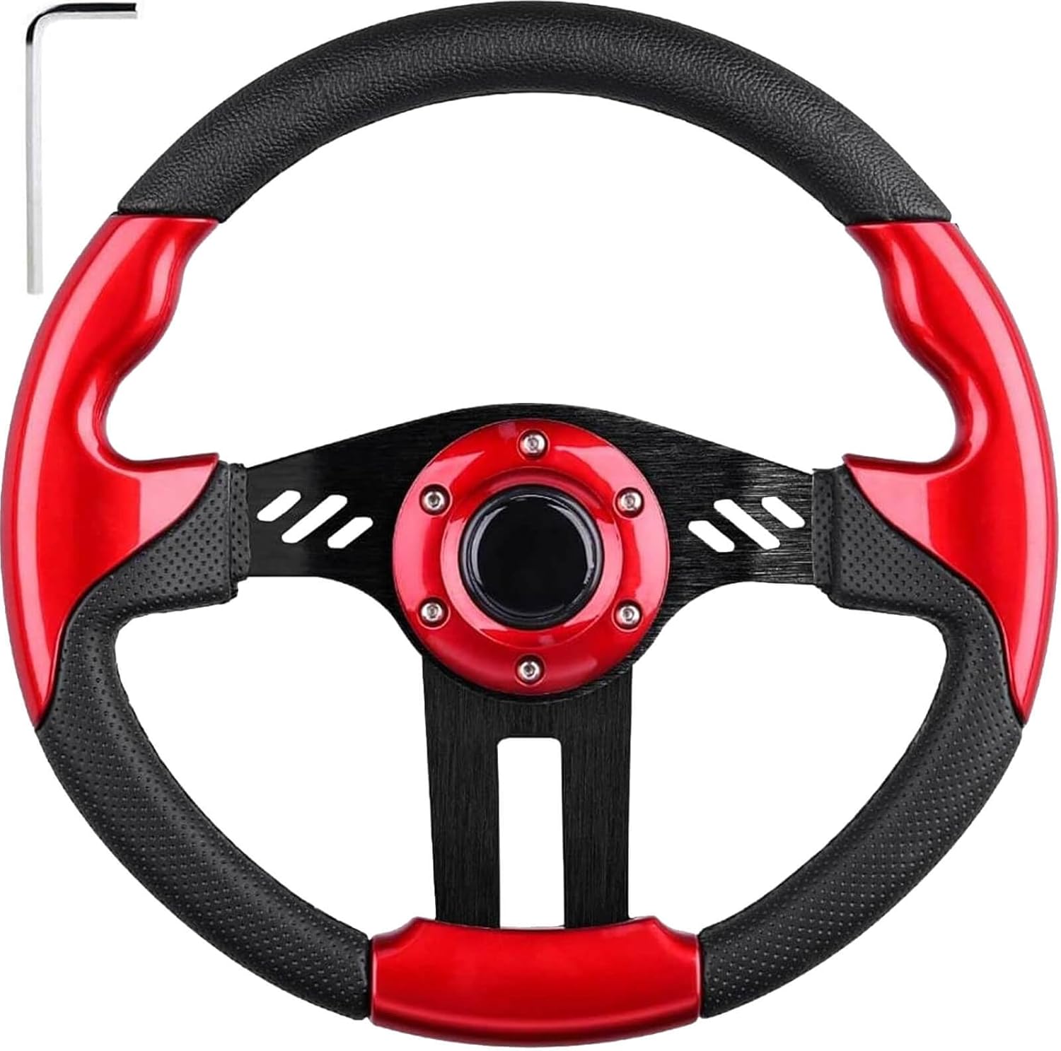 Golf Cart Steering Wheel for EZGO Club Car Yamaha Racing Style