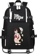 Anime DanDaDan Backpack Daypack Laptop Bag Student Bag Rucksack 11