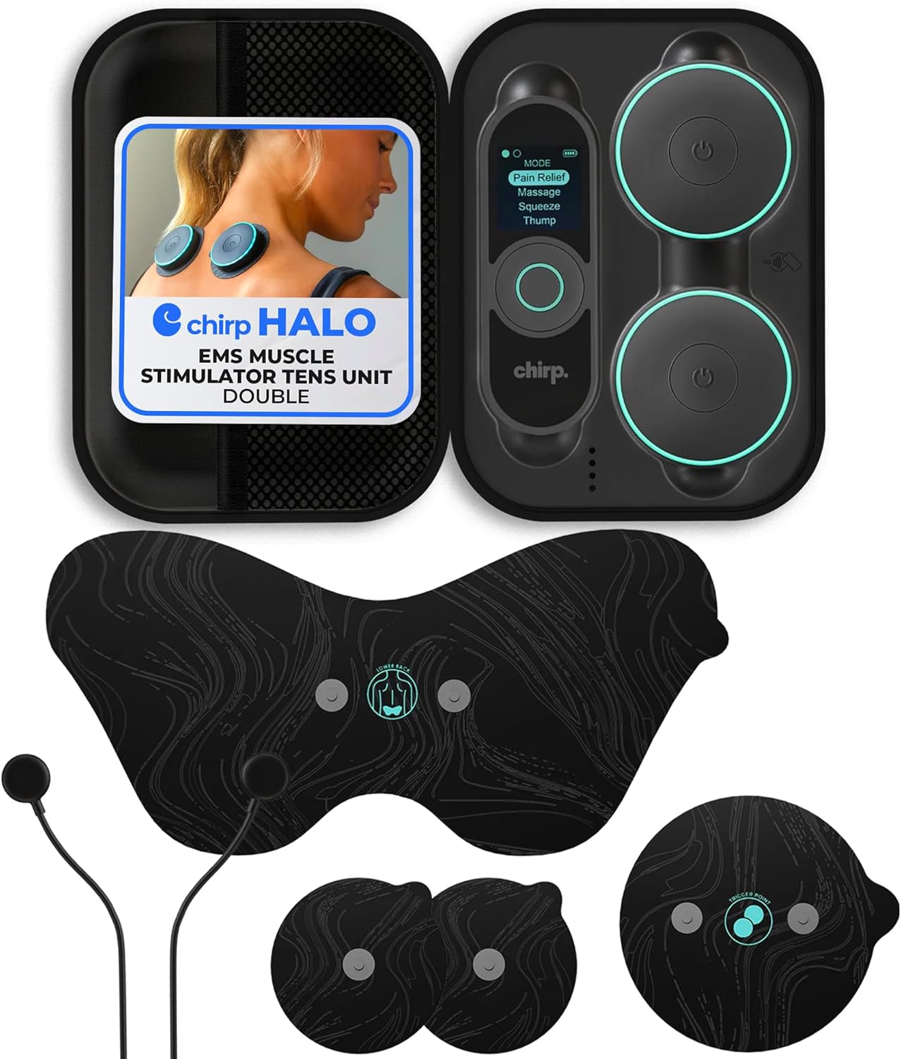 Chirp Halo Wireless Muscle Stimulator for Recovery & Strength