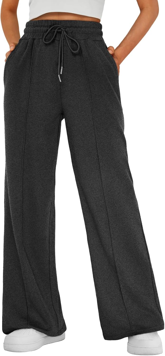 Womens Wide Leg Sweatpants for Fall Fashion and Comfort