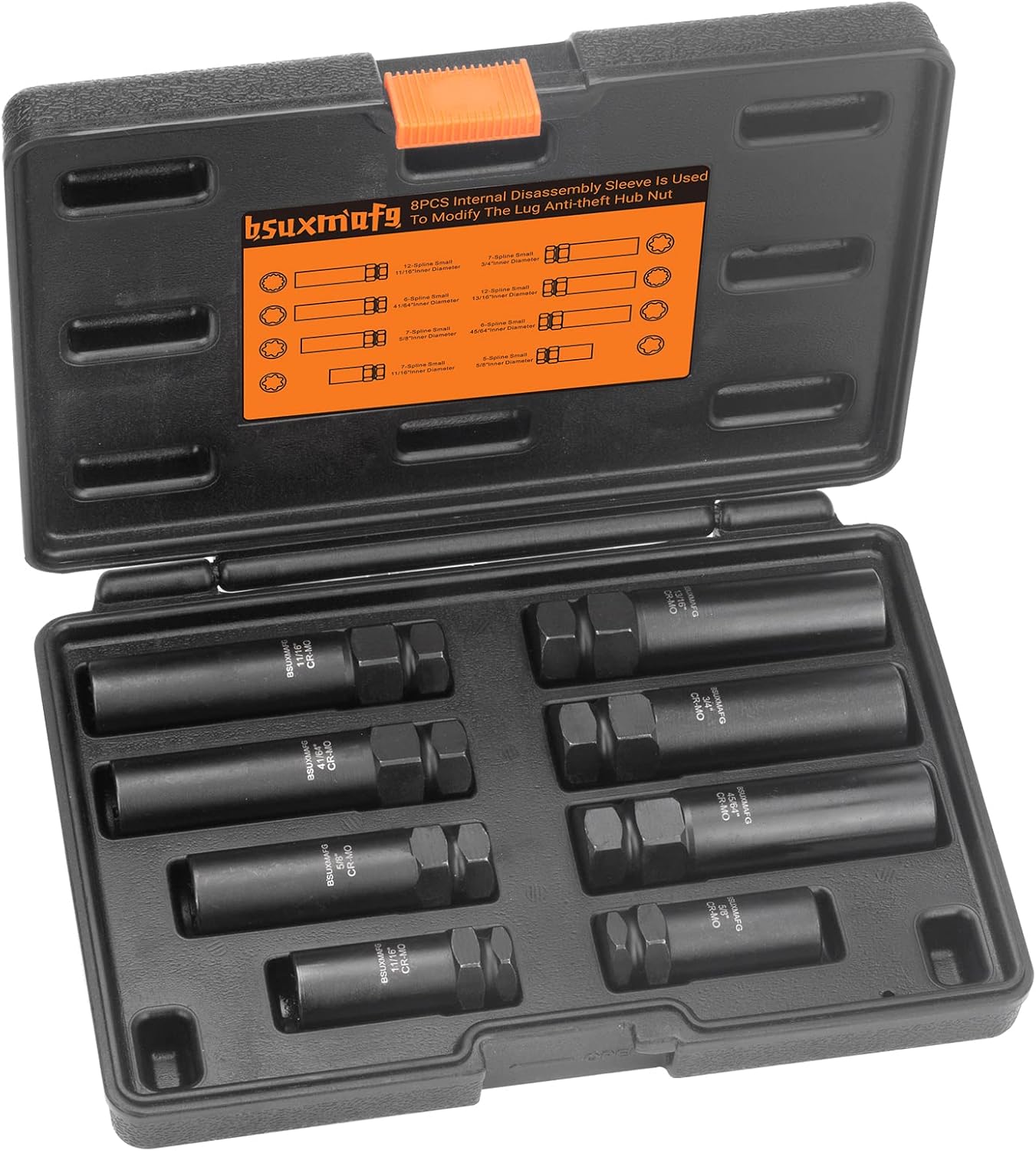 8PCS Wheel Lock Removal Kit for Easy Lug Nut Removal