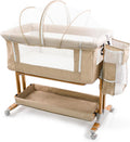 Baby Bassinet Bedside Sleeper 2 in 1 with Wheels - Cozy Co Sleeper