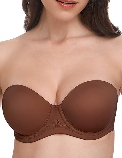 Wingslove Women's Strapless Full Figure Bra for Comfort and Style