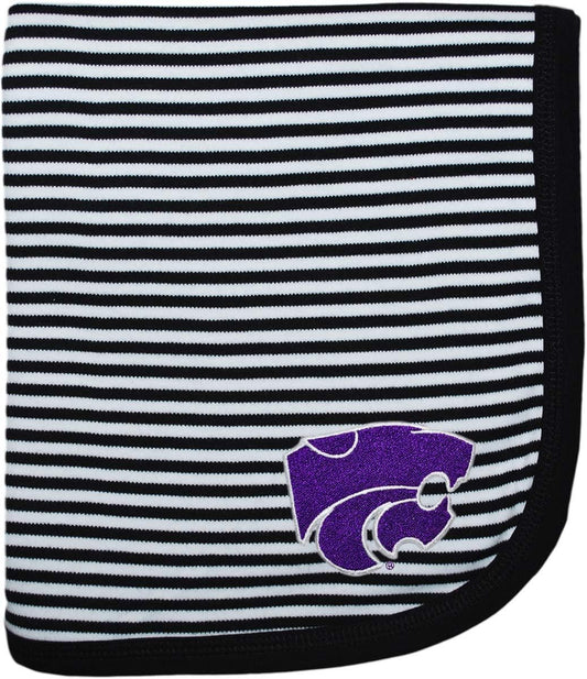 Kansas State Wildcat Striped Baby and Toddler Blanket Review