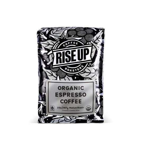 Organic Espresso Whole Bean Coffee - Fair Trade Certified 2 Pound