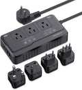 2000W Voltage Converter US to Europe - 7-in-1 Travel Power Converter