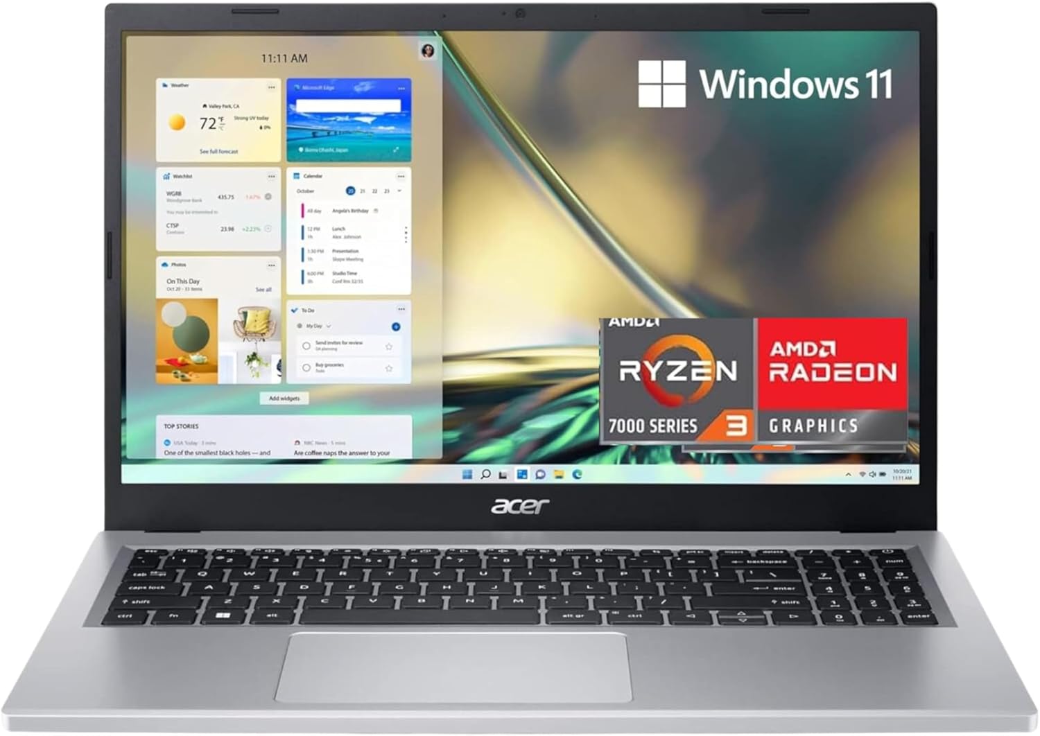 acer Aspire 3 Laptop with 15.6-inch Display and 8GB RAM