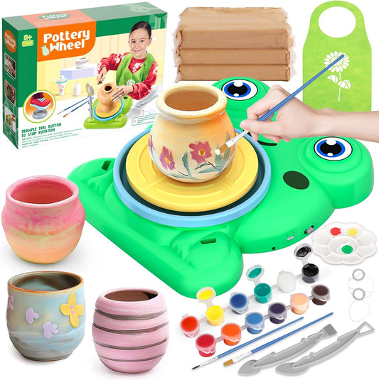 Kids Pottery Wheel Kit - Creative Art Fun!