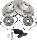 TRQ Complete Brake Pad and Rotor Kit for 2006 Dodge Ram 1500
