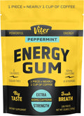 Viter Energy 60mg Caffeine Gum Peppermint - Pocket Energy