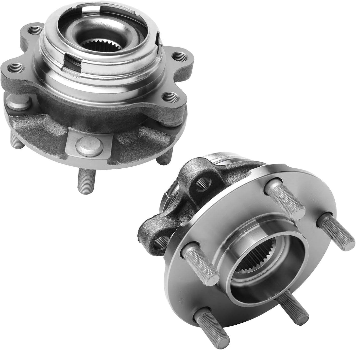 Front Wheel Hub Bearing Assembly Set for Infiniti & Nissan Vehicles