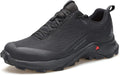 HUMTTO Men's Waterproof Hiking Shoes - Lightweight Supportive 7.5 Grey