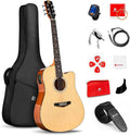 Beginner's Full Size Electric Acoustic Guitar Kit by Vangoa