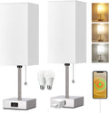 Dott Arts Touch Control Bedside Lamp - 3-Way Dimmable Nightstand Lamp