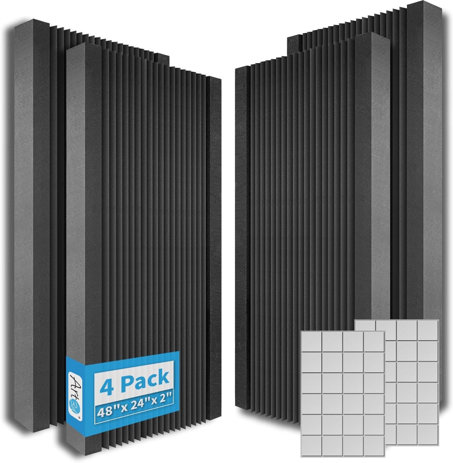 High-Density Acoustic Foam Panels for Soundproofing Needs