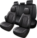 Car Seat Cover Full Set Leather Waterproof Seat Covers - Universal Fit