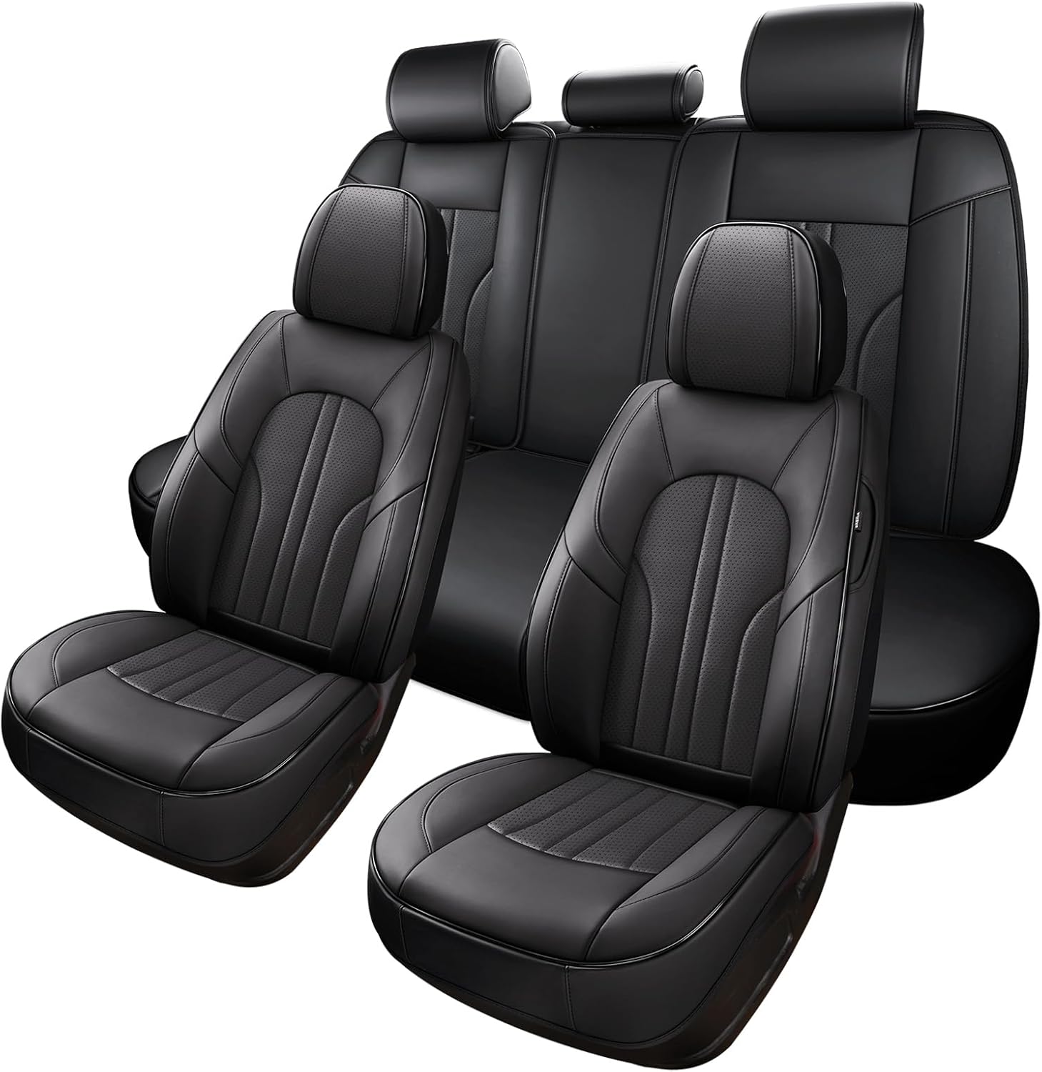 Waterproof Universal Leather Car Seat Cover Set