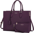 LOVEVOOK Women's 15.6 Inch Laptop Tote Briefcase - Durable Work Tote