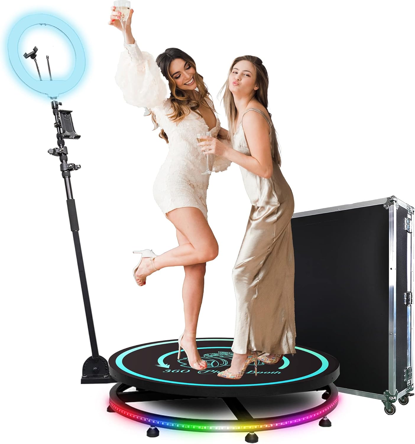 MWE 360 Photo Booth Machine for Parties with Customization Options
