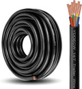 7 Way Trailer Wire 14/7 Heavy Duty 20FT - Durable 100% Copper