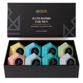 Bath Bombs for Men Diamond Shape - 8 Large 5oz Relaxing Scents