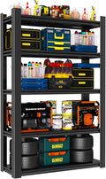 Metal Garage Shelving Unit 5-Tier Adjustable Steel Rack - Heavy Duty