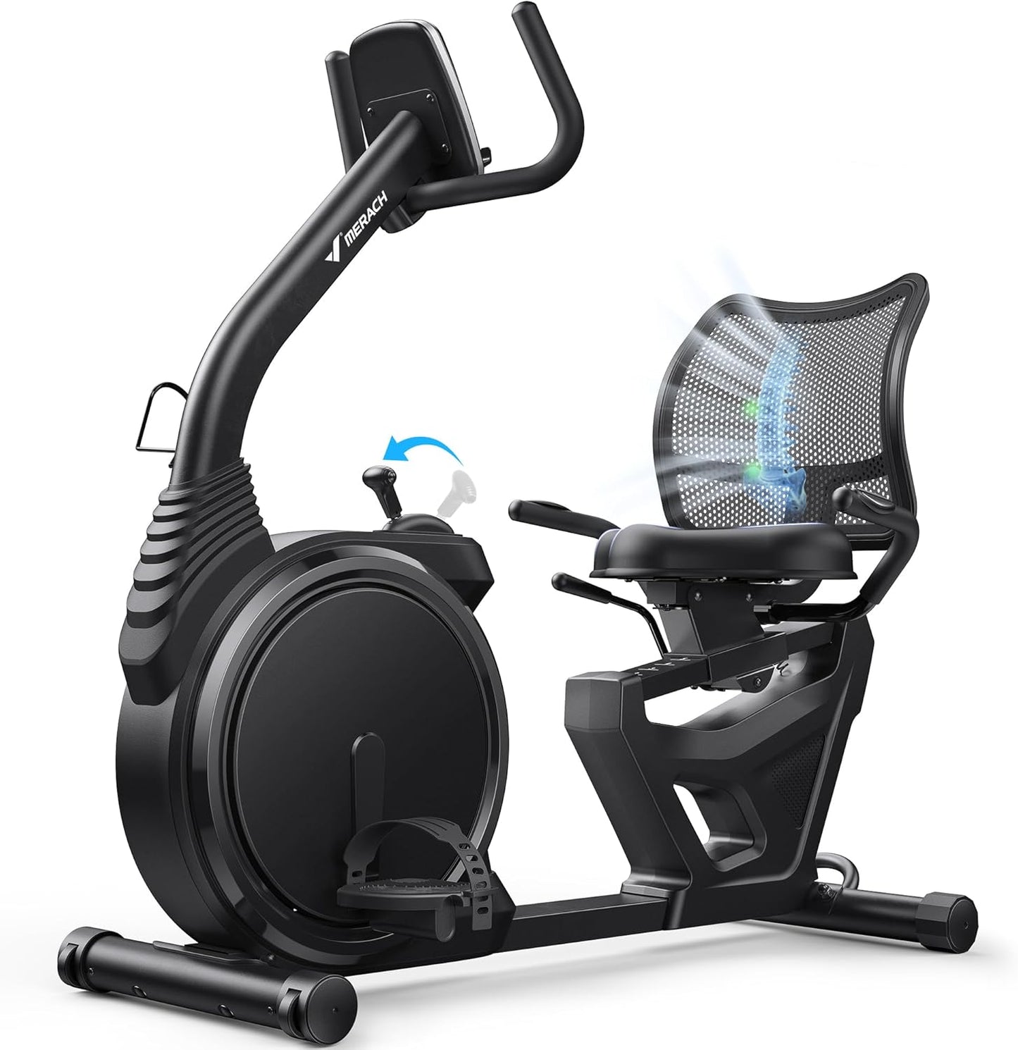 MERACH Recumbent Exercise Bike for Home and Seniors