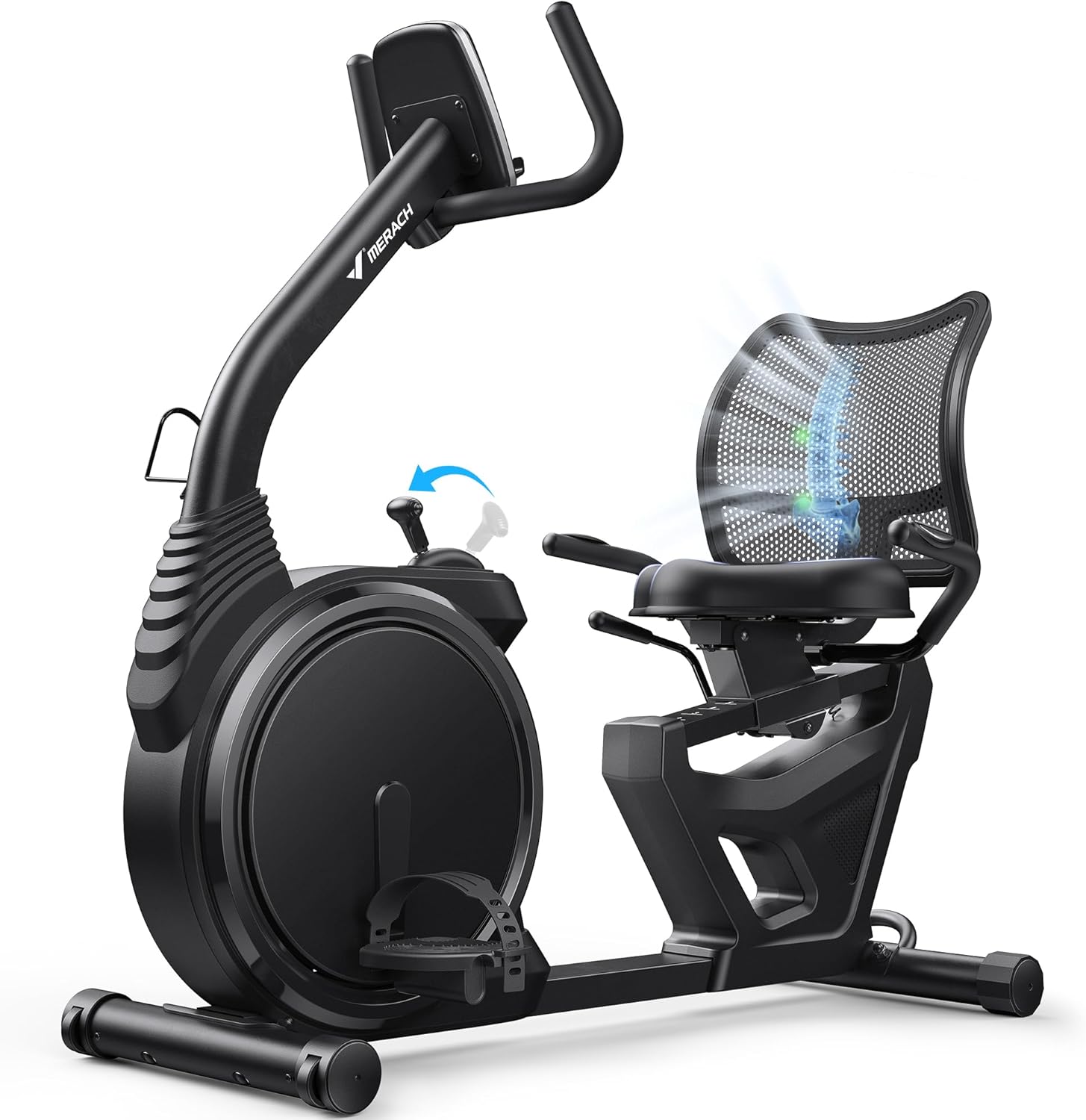MERACH Recumbent Exercise Bike for Home and Seniors