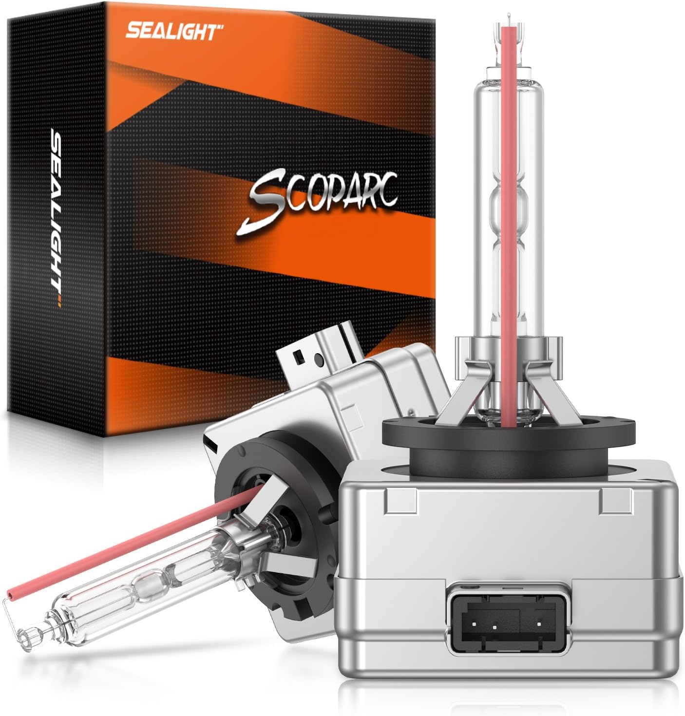 SEALIGHT D1S HID Bulb - 6000K Cool White 400% Brightness