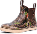 Men's Deck Boots Fishing Waterproof Slip On Neoprene Rubber Boots