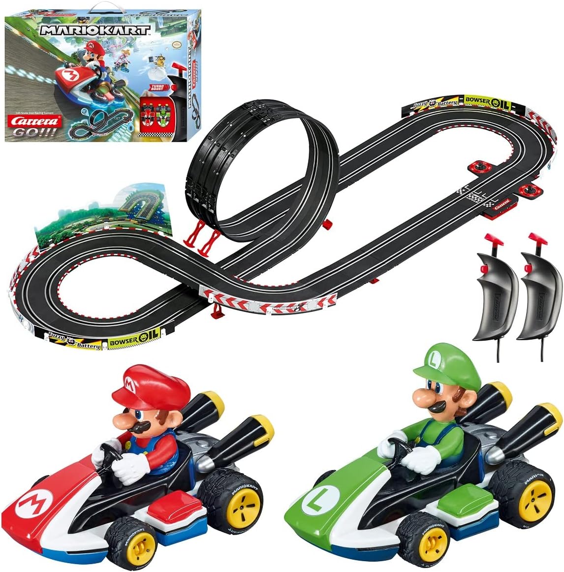 Carrera GO Electric Powered Slot Car Racing Set for Kids Fun
