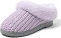 Women's Memory Foam Hannah Knit Clog Slippers - Cozy Gift Pick