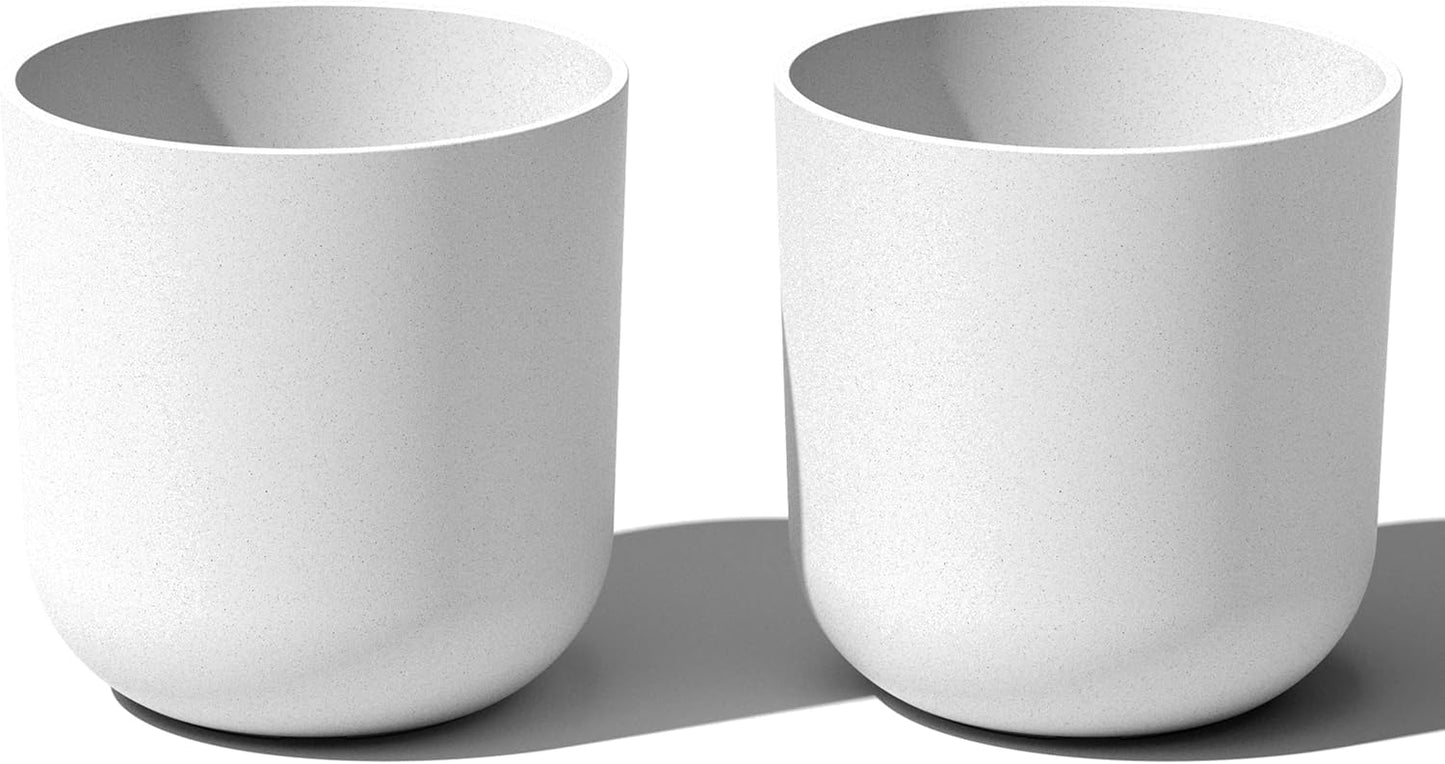 Veradek Mason Series Lima Planter - Modern Round Planter for All