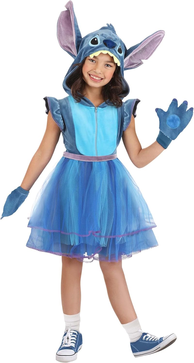 Disney Lilo and Stitch Kids Stitch Costume Dress for Fun Play