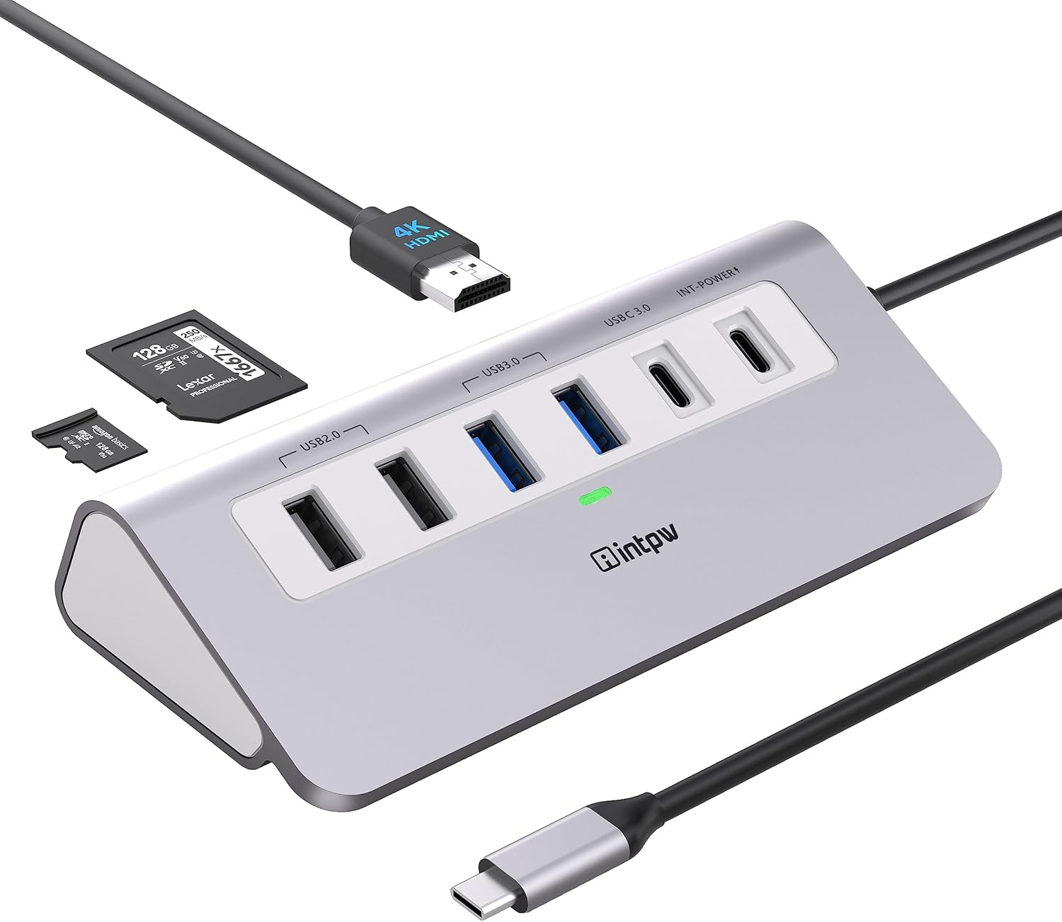 P9 USB C Hub: 9-in-1 Multiport Adapter with 4K HDMI Output
