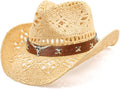 Stylish Cowboy Hats for Women and Men with Shapeable Brim