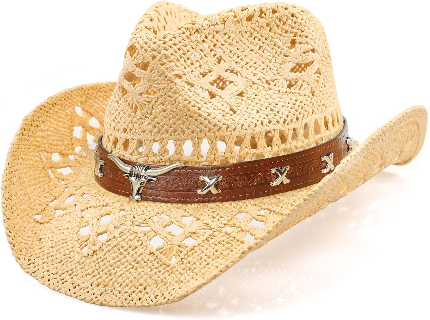 Stylish Cowboy Hats for Women and Men with Shapeable Brim