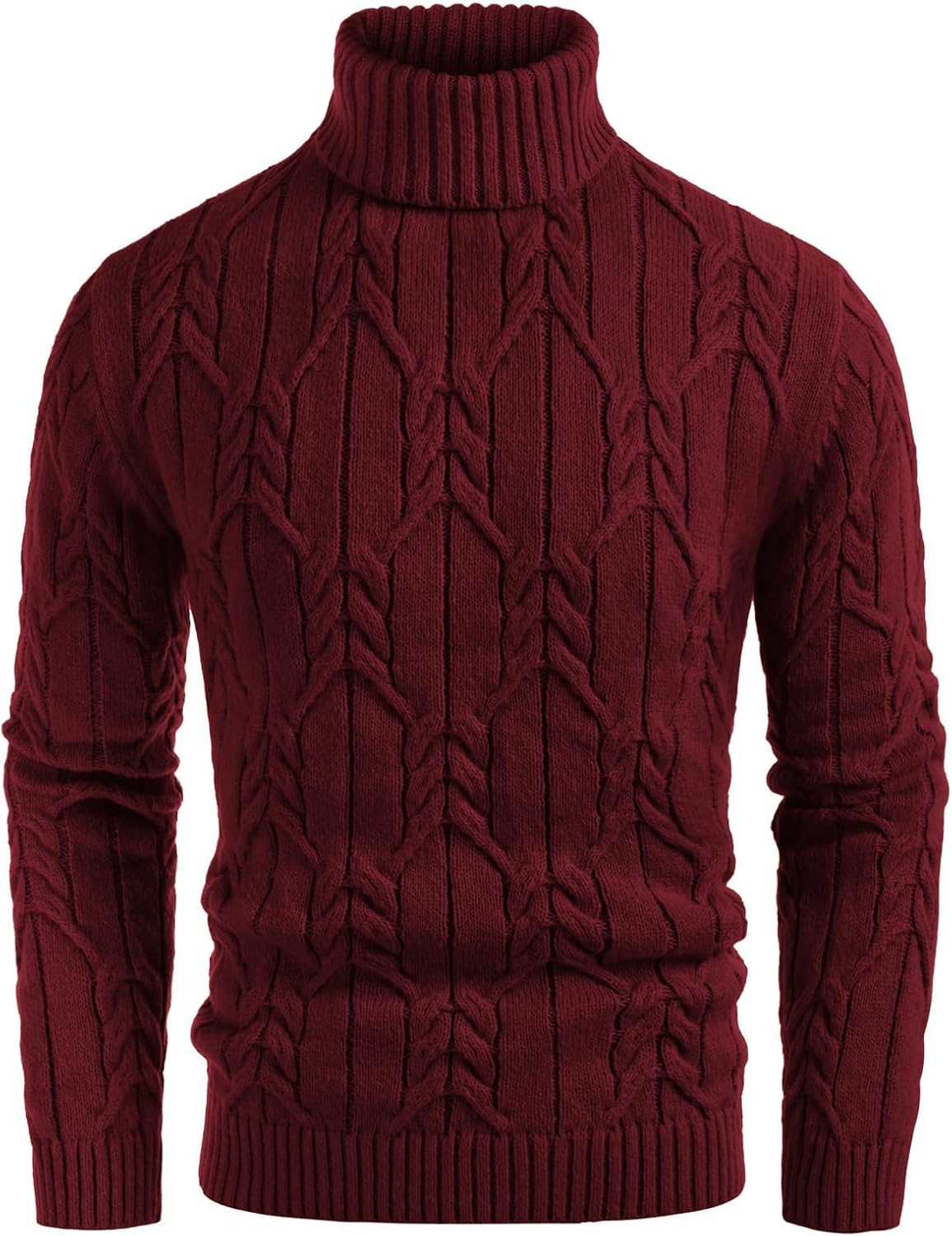 Stylish GRACE KARIN Men Turtleneck Sweater for Every Occasion