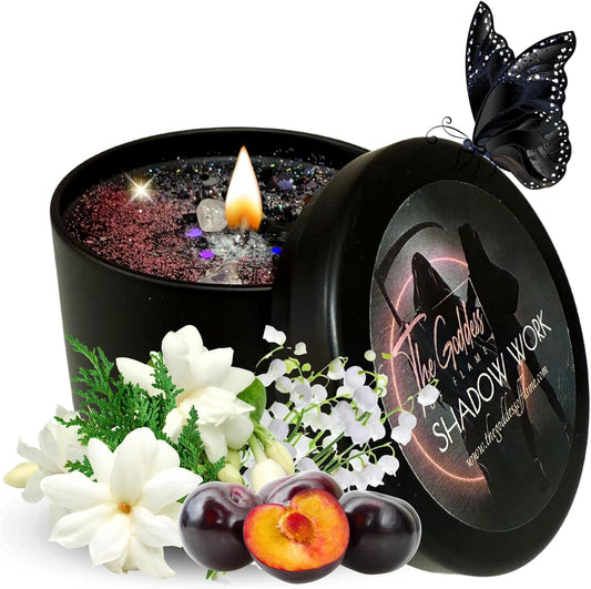 Shadow Work Spiritual Candle for Positive Energy and Clarity