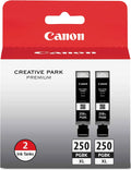 Canon PGI-250XL Genuine Black Twin Pack - Reliable Black Ink