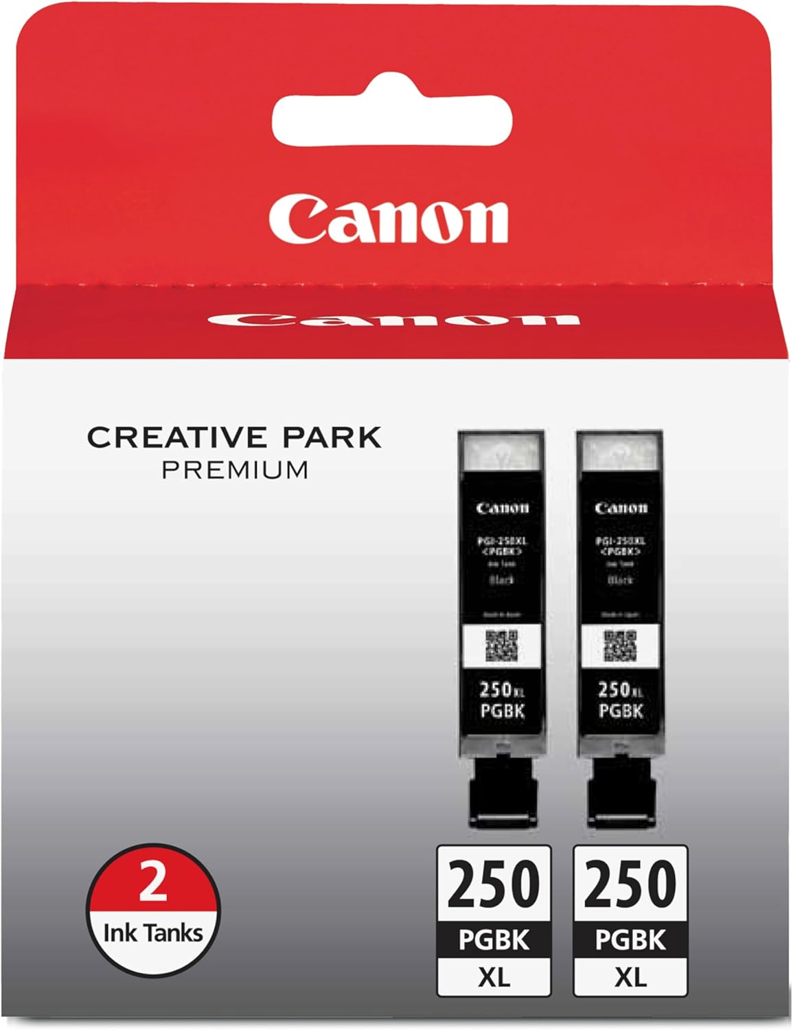Canon PGI-250XL Genuine Black Twin Pack for Multiple Printers