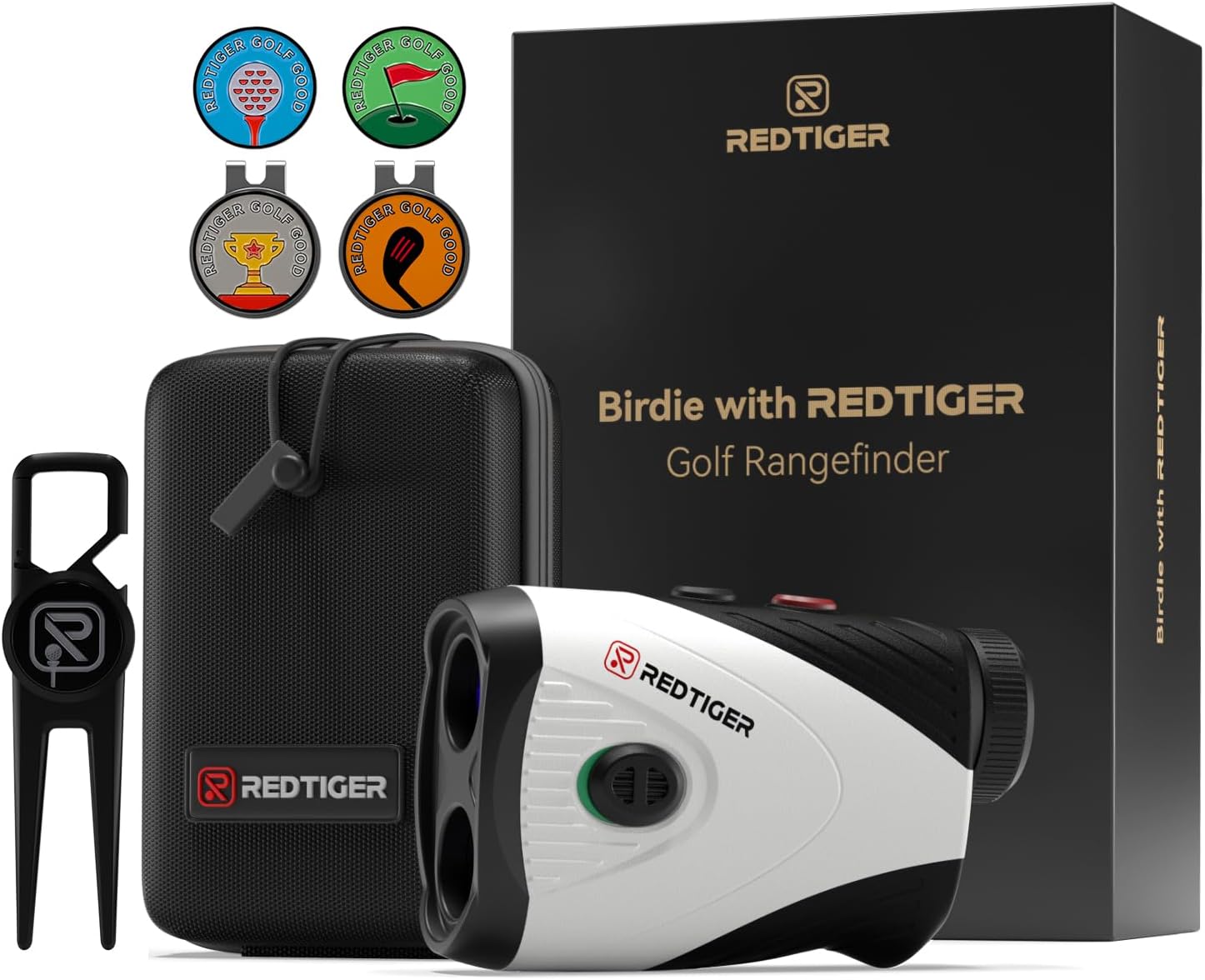 REDTIGER 1200 Yd Golf Rangefinder Set